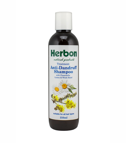 Herbon Anti-Dandruff Shampoo 250ml, Natural Anti Dandruff Shampoo